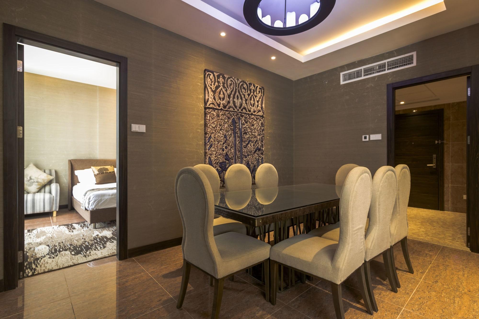 M Hotel Makkah By Millennium La Meca Exterior foto A room at the hotel